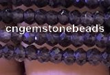 CRB2663 15.5 inches 2*3mm faceted rondelle smoky quartz beads