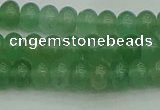 CRB2820 15.5 inches 4*6mm rondelle green aventurine beads