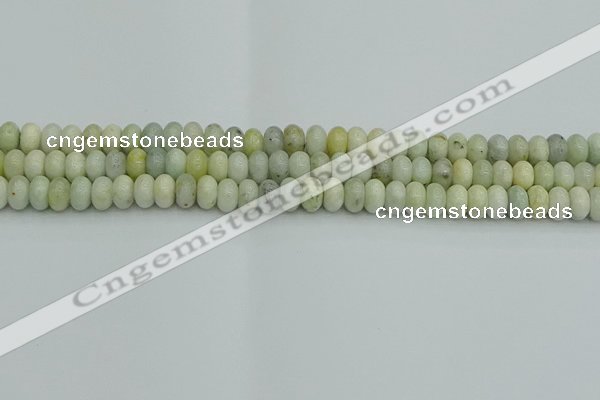 CRB2825 15.5 inches 4*6mm rondelle jade beads wholesale