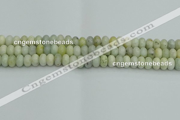 CRB2827 15.5 inches 6*10mm rondelle jade beads wholesale