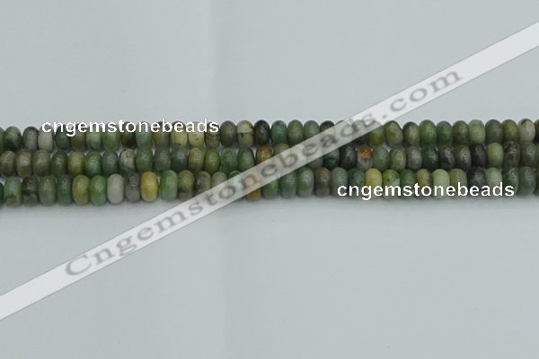 CRB2830 15.5 inches 4*6mm rondelle jade gemstone beads