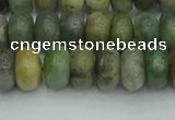 CRB2832 15.5 inches 6*10mm rondelle jade gemstone beads