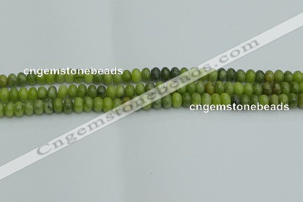 CRB2835 15.5 inches 4*6mm rondelle Chinese chrysoprase beads