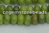 CRB2837 15.5 inches 6*10mm rondelle Chinese chrysoprase beads