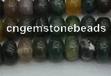 CRB2867 15.5 inches 6*10mm rondelle Indian agate beads