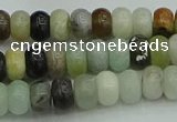 CRB2875 15.5 inches 4*6mm rondelle amazonite beads wholesale