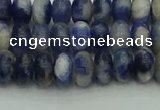 CRB2880 15.5 inches 4*6mm rondelle sodalite beads wholesale