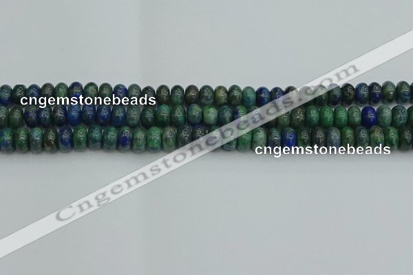 CRB2891 15.5 inches 5*8mm rondelle chrysocolla beads wholesale