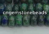 CRB2892 15.5 inches 6*10mm rondelle chrysocolla beads wholesale