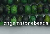 CRB2896 15.5 inches 5*8mm rondelle chrysocolla beads wholesale