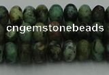 CRB2900 15.5 inches 4*6mm rondelle African turquoise beads