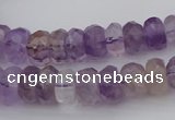 CRB301 15.5 inches 5*8mm - 10*14mm faceted rondelle ametrine beads