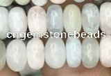 CRB3061 15.5 inches 5*8mm rondelle morganite gemstone beads