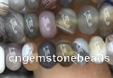 CRB3069 15.5 inches 4*6mm rondelle Botswana agate beads