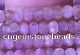 CRB3107 15.5 inches 2*3mm faceted rondelle tiny moonstone beads