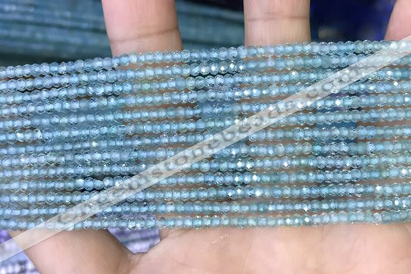 CRB3116 15.5 inches 2*3mm faceted rondelle tiny apatite beads