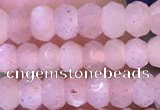 CRB3142 15.5 inches 2.5*4mm faceted rondelle tiny moonstone beads