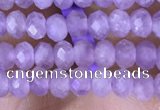 CRB3146 15.5 inches 2.5*4mm faceted rondelle tiny lavender amethyst beads