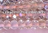 CRB3147 15.5 inches 2.5*4mm faceted rondelle tiny citrine beads