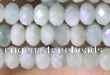 CRB3166 15.5 inches 2.5*4mm faceted rondelle tiny jade beads