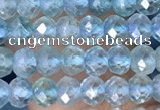 CRB3173 15.5 inches 2.5*4mm faceted rondelle tiny apatite beads