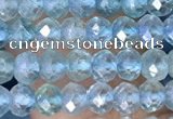 CRB3173 15.5 inches 2.5*4mm faceted rondelle tiny apatite beads