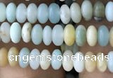 CRB4004 15.5 inches 2.5*4.5mm rondelle amazonite beads wholesale