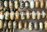 CRB4011 15.5 inches 2.5*4.5mm rondelle picture jasper beads wholesale