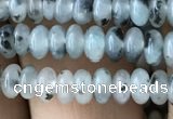 CRB4012 15.5 inches 2.5*4.5mm rondelle sesame jasper beads wholesale