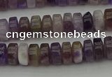 CRB404 15.5 inches 5*8mm rondelle amethyst gemstone beads