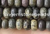 CRB4054 15.5 inches 4*6mm rondelle artistic jasper beads wholesale