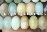 CRB4078 15.5 inches 5*8mm rondelle amazonite beads wholesale