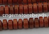 CRB421 15.5 inches 5*8mm rondelle goldstone beads wholesale