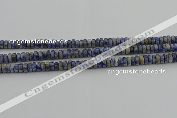 CRB428 15.5 inches 5*8mm rondelle African sodalite beads wholesale