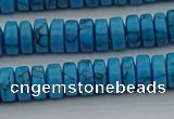 CRB440 15.5 inches 5*8mm rondelle turquoise beads wholesale