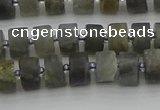 CRB482 15.5 inches 5*8mm tyre labradorite gemstone beads