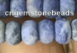 CRB5056 15.5 inches 5*8mm rondelle matte sodalite beads wholesale