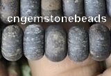 CRB5077 15.5 inches 5*8mm rondelle matte bronzite beads wholesale
