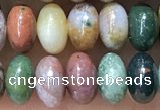 CRB5306 15.5 inches 4*6mm rondelle Indian agate beads wholesale