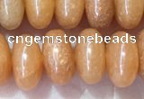 CRB5330 15.5 inches 5*8mm rondelle red aventurine beads