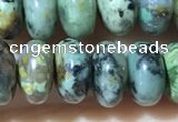 CRB5348 15.5 inches 5*8mm rondelle African turquoise beads