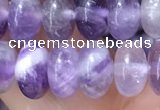 CRB5353 15.5 inches 5*8mm rondelle amethyst beads wholesale