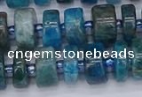 CRB538 15.5 inches 6*12mm tyre apatite gemstone beads wholesale