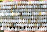 CRB5471 15 inches 2.5*4mm rondelle colorful amazonite beads