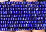 CRB5481 15 inches 2.5*4mm rondelle lapis lazuli beads wholesale