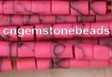 CRB5521 15 inches 2*2mm heishi synthetic turquoise beads wholesale