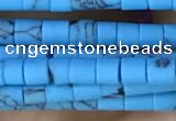 CRB5529 15 inches 2*2mm heishi synthetic turquoise beads wholesale