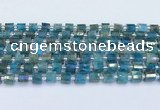 CRB5600 15.5 inches 5mm - 6mm faceted tyre apatite beads