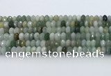 CRB5633 15.5 inches 4*7mm faceted rondelle jade beads