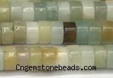 CRB5680 15 inches 4*6mm heishi amazonite beads wholesale